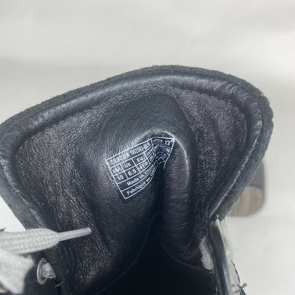 TSUBO Black Suede Leather 1002503 Dress High Top Wedge Sneaker Boots Size 10 - Picture 5 of 6